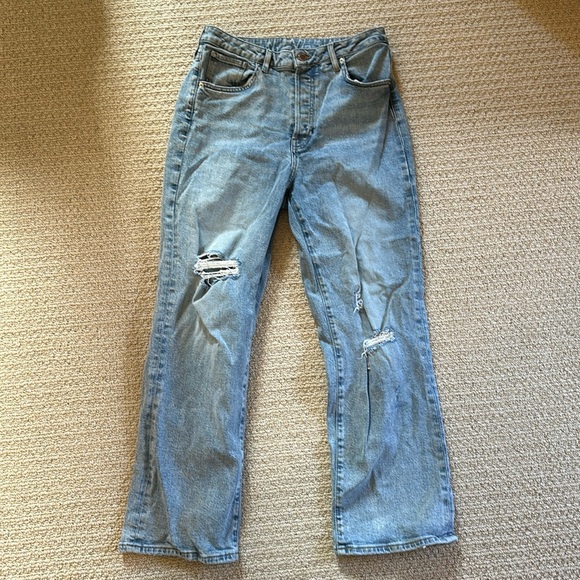 H&M High-Rise Straight Jeans - Picture 1 of 7